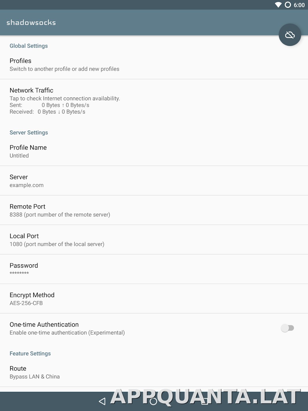 Shadowsocks скриншот 5